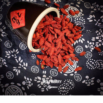 Buen tipo de bayas de goji orgánicas de venta caliente